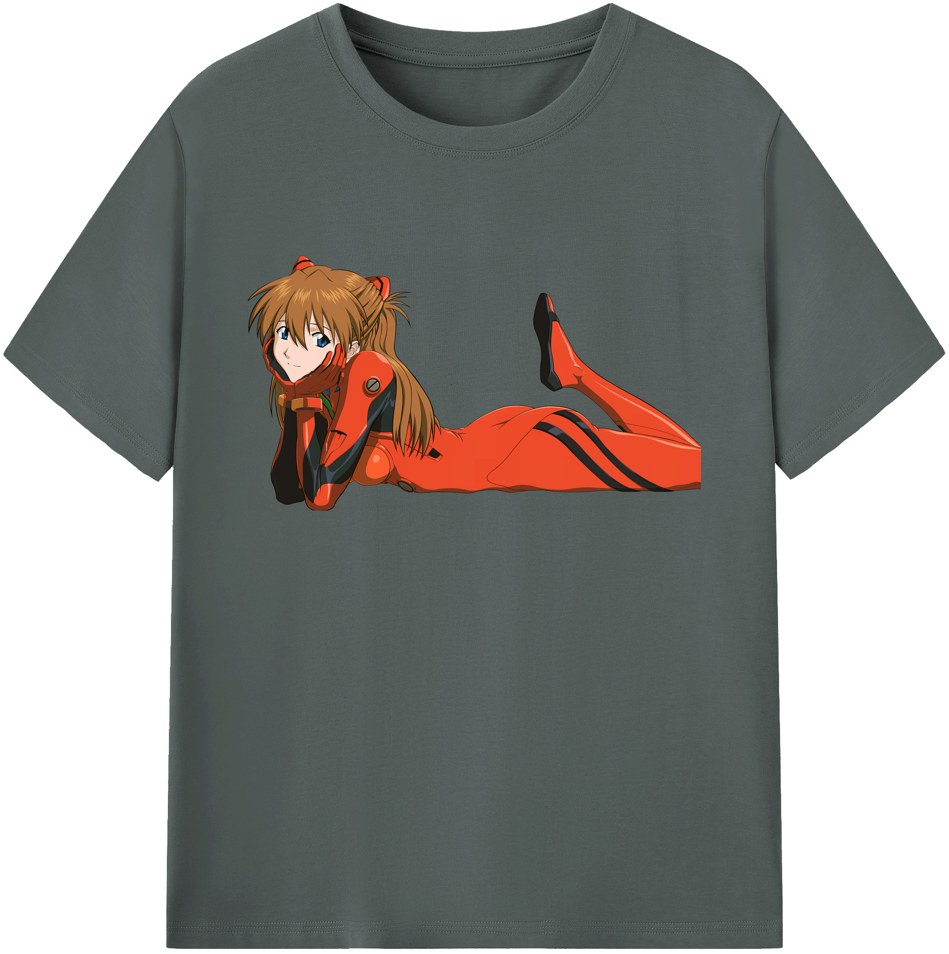 （画像用） EVA 新世紀エヴァンゲリオン 綿100％ メンズ半袖Tシャツ｜肌触りやわらか＆通気性